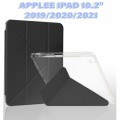 BeCover Чохол до планшета BeCover Ultra Slim Origami Transparent Apple Pencil Apple iPad 10.2 2019/2020/2021 Black (711098)