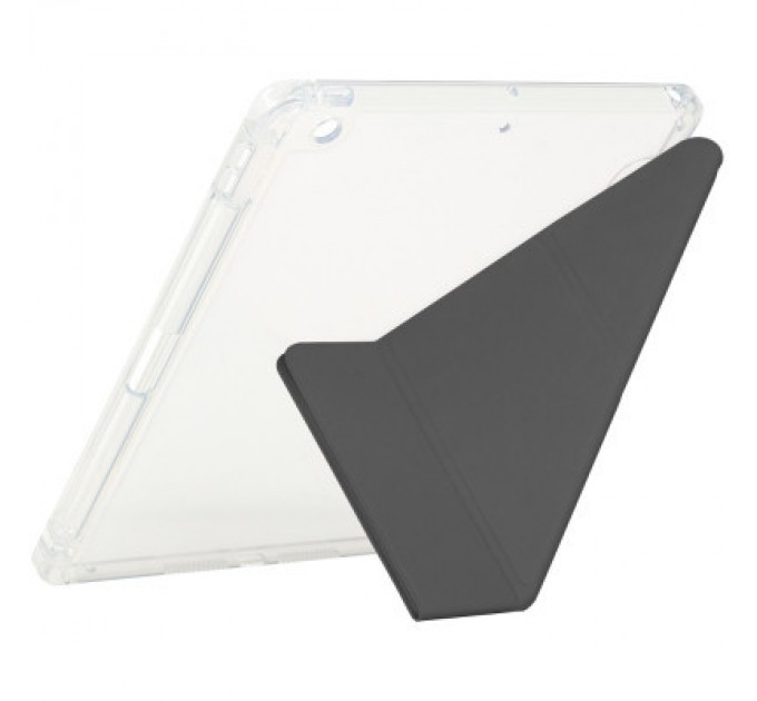BeCover Чохол до планшета BeCover Ultra Slim Origami Transparent Apple Pencil Apple iPad 10.2 2019/2020/2021 Black (711098)