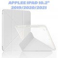 BeCover Чохол до планшета BeCover Ultra Slim Origami Transparent Apple Pencil Apple iPad 10.2 2019/2020/2021 Gray (711099)