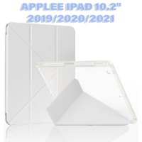 Чохол до планшета BeCover Ultra Slim Origami Transparent Apple Pencil Apple iPad 10.2 2019/2020/2021 Gray (711099)