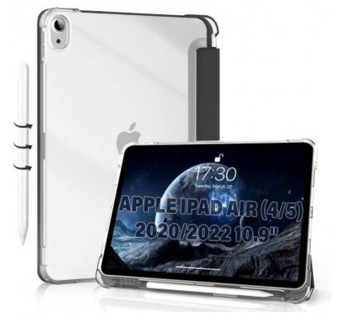 BeCover Чохол до планшета BeCover Soft Edge Apple iPad Air (4/5) 2020/2022 10.9" Black (711118)