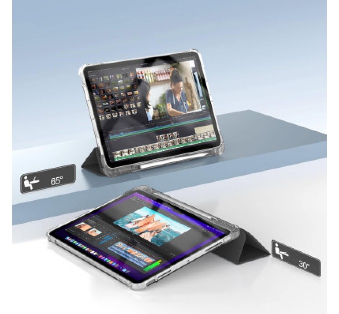 BeCover Чохол до планшета BeCover Soft Edge Apple iPad Air (4/5) 2020/2022 10.9" Black (711118)