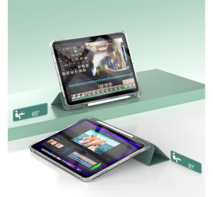BeCover Чохол до планшета BeCover Soft Edge Apple iPad Air (4/5) 2020/2022 10.9" Dark Green (711120)