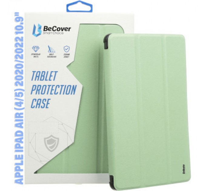 BeCover Чохол до планшета BeCover Soft Edge Apple iPad Air (4/5) 2020/2022 10.9" Green (711121)