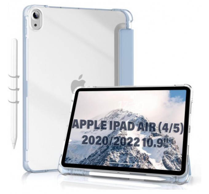BeCover Чохол до планшета BeCover Soft Edge Apple iPad Air (4/5) 2020/2022 10.9" Light Blue (711123)