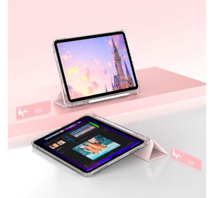 BeCover Чохол до планшета BeCover Soft Edge Apple iPad Air (4/5) 2020/2022 10.9" Pink (711125)