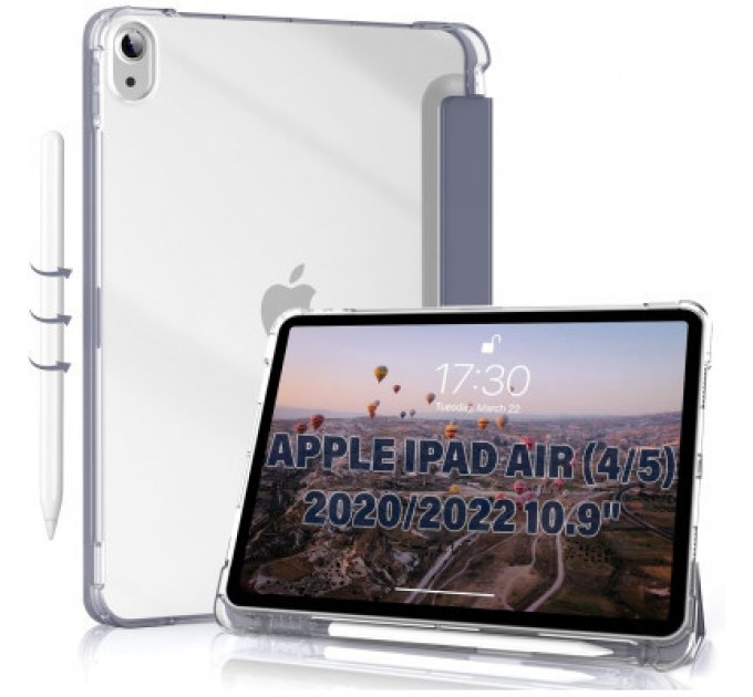BeCover Чохол до планшета BeCover Soft Edge Apple iPad Air (4/5) 2020/2022 10.9" Purple (711124)