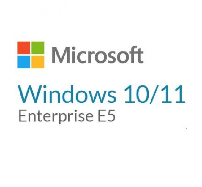 Microsoft Операційна система Microsoft Windows 10/11 Enterprise E5 P1Y Annual License (CFQ7TTC0LFNW_0002_P1Y_A)