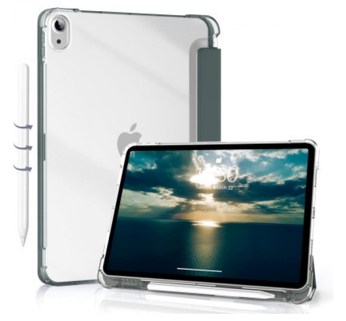 BeCover Чохол до планшета BeCover Soft Edge Apple iPad Air 11" M2 2024 Dark Green (711426)