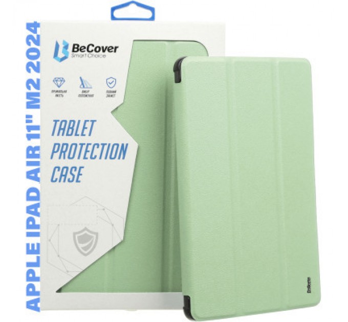 BeCover Чохол до планшета BeCover Soft Edge Apple iPad Air 11" M2 2024 Green (711427)