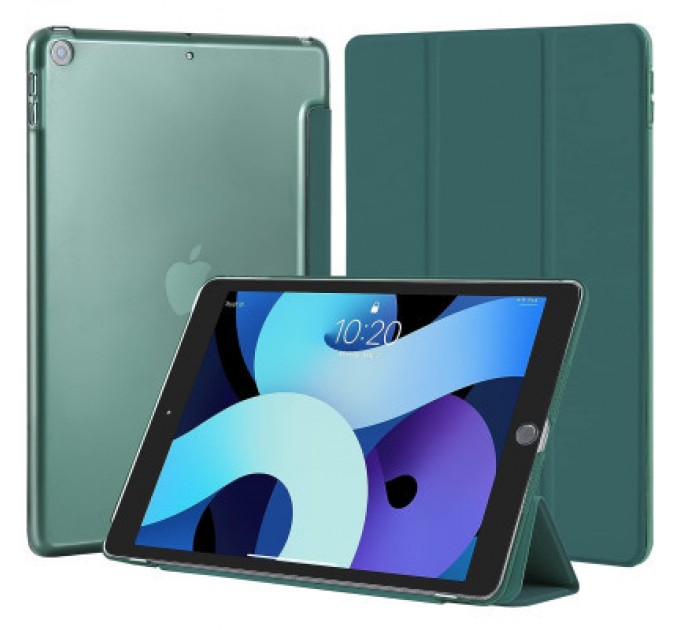 BeCover Чохол до планшета BeCover Tri Fold Hard Apple iPad 10.2 2019/2020/2021 Dark Green (709656) (709656)