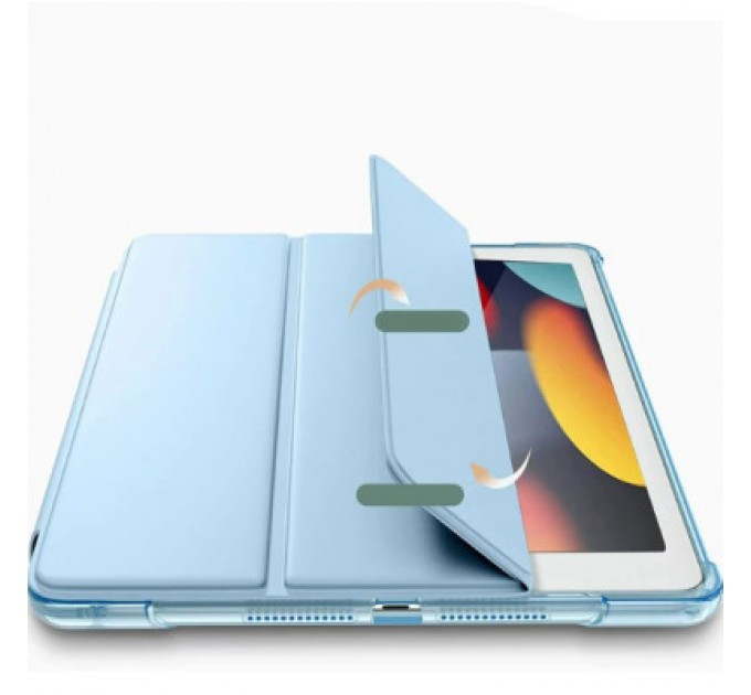 BeCover Чохол до планшета BeCover Tri Fold Hard Apple iPad 10.2 2019/2020/2021 Light Blue (711126)