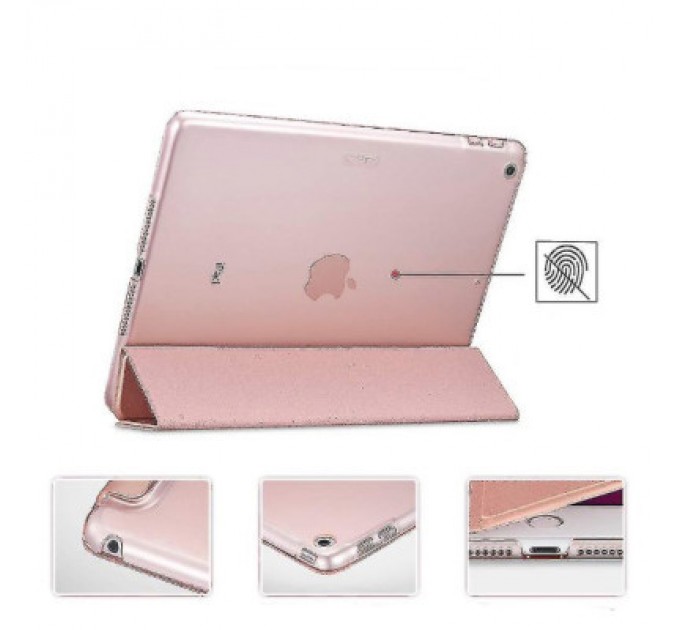 BeCover Чохол до планшета BeCover Tri Fold Hard Apple iPad 10.2 2019/2020/2021 Pink (711127)