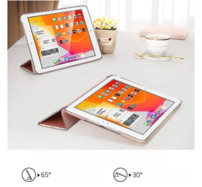 BeCover Чохол до планшета BeCover Tri Fold Hard Apple iPad 10.2 2019/2020/2021 Pink (711127)