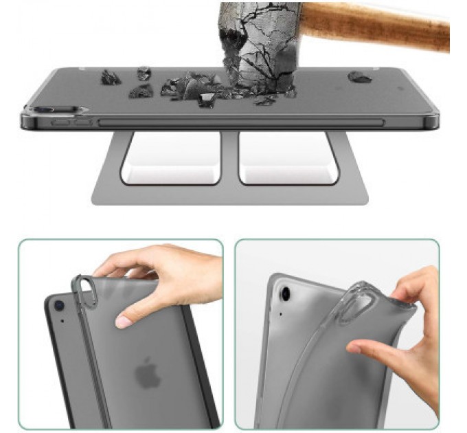 BeCover Чохол до планшета BeCover Tri Fold Hard Apple iPad Air (4/5) 2020/2022 10.9" Black (709661) (709661)