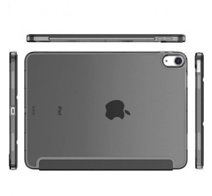 BeCover Чохол до планшета BeCover Tri Fold Hard Apple iPad Air (4/5) 2020/2022 10.9" Black (709661) (709661)