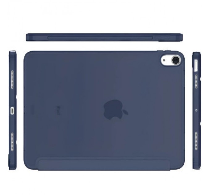 BeCover Чохол до планшета BeCover Tri Fold Hard Apple iPad Air (4/5) 2020/2022 10.9" Deep Blue (711128)