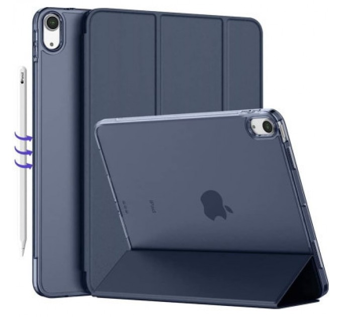 BeCover Чохол до планшета BeCover Tri Fold Hard Apple iPad Air 11" M2 2024 Deep Blue (711413)