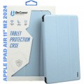 BeCover Чохол до планшета BeCover Tri Fold Hard Apple iPad Air 11" M2 2024 Light Blue (711415)