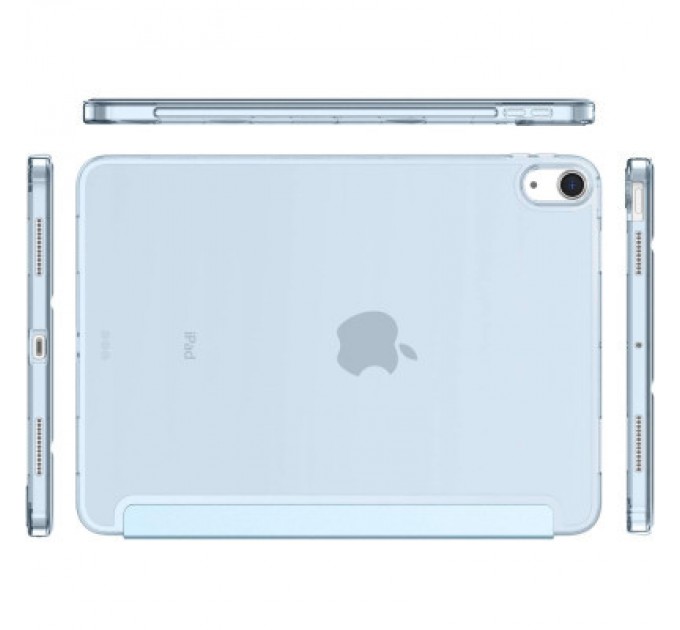 BeCover Чохол до планшета BeCover Tri Fold Hard Apple iPad Air 11" M2 2024 Light Blue (711415)