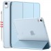 BeCover Чохол до планшета BeCover Tri Fold Hard Apple iPad Air 11" M2 2024 Light Blue (711415)