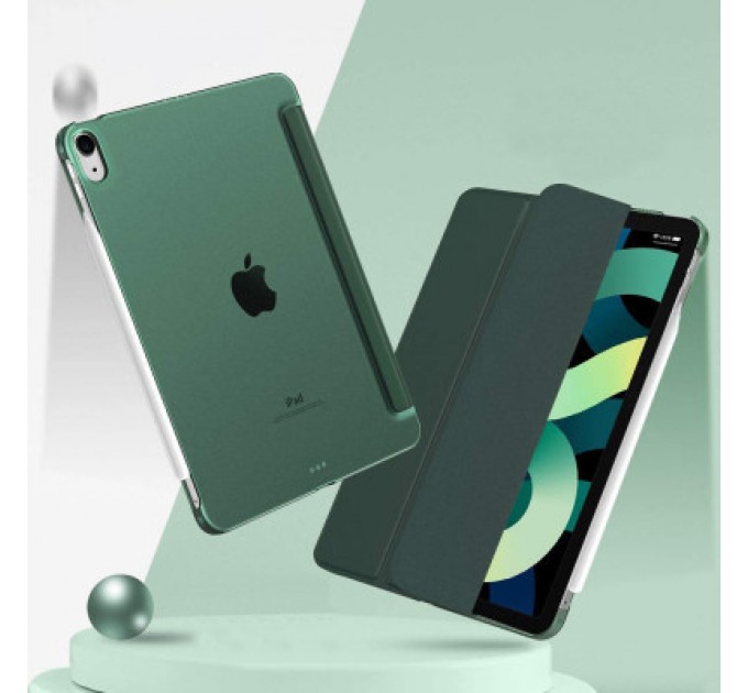 BeCover Чохол до планшета BeCover Tri Fold Hard Apple iPad Air 4 10.9 2020/2021 Dark Green (709659) (709659)