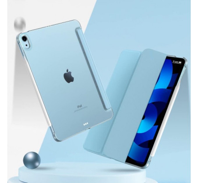 BeCover Чохол до планшета BeCover Tri Fold Hard Apple iPad Air 4 10.9 2020/2021 Light Blue (709658) (709658)
