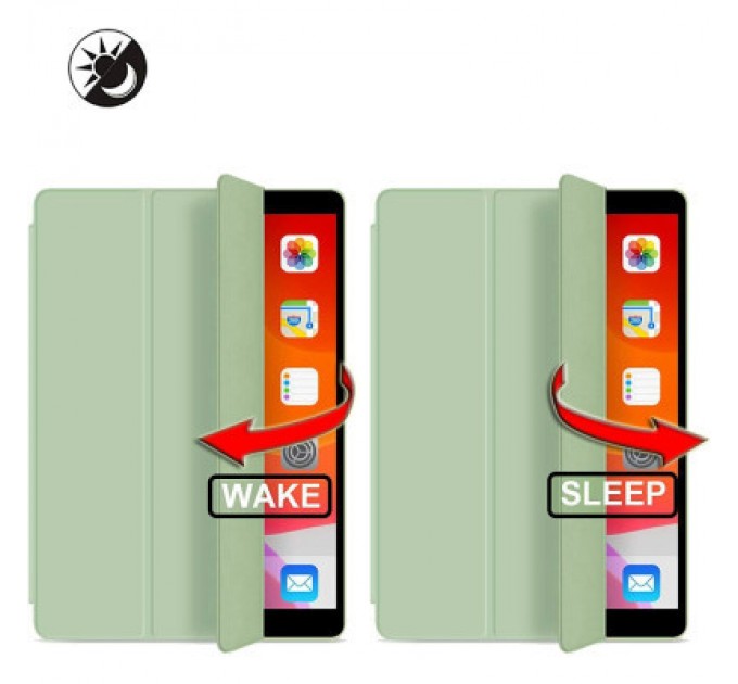 BeCover Чохол до планшета BeCover Tri Fold Hard TPU Apple iPad Air (4/5) 2020/2022 10.9" Green (711107)