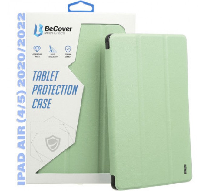 BeCover Чохол до планшета BeCover Tri Fold Hard TPU Apple iPad Air (4/5) 2020/2022 10.9" Green (711107)
