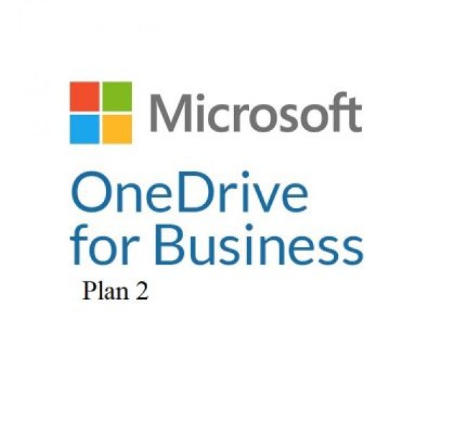 Microsoft Офісний додаток Microsoft OneDrive for business (Plan 2) P1Y Annual License (CFQ7TTC0LH1M_0001_P1Y_A)