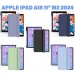 BeCover Чохол до планшета BeCover Tri Fold Hard TPU Apple iPad Air 11" M2 2024 Black (711400)
