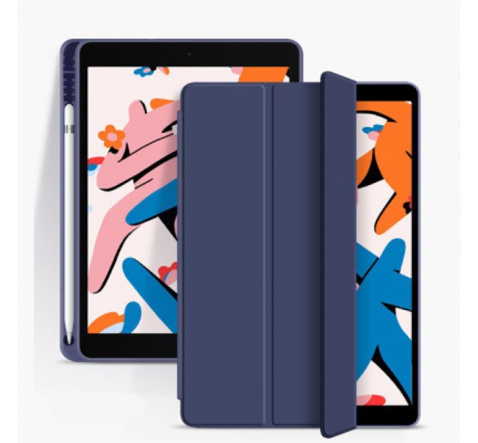 BeCover Чохол до планшета BeCover Tri Fold Hard TPU Apple iPad Air 11" M2 2024 Deep Blue (711401)