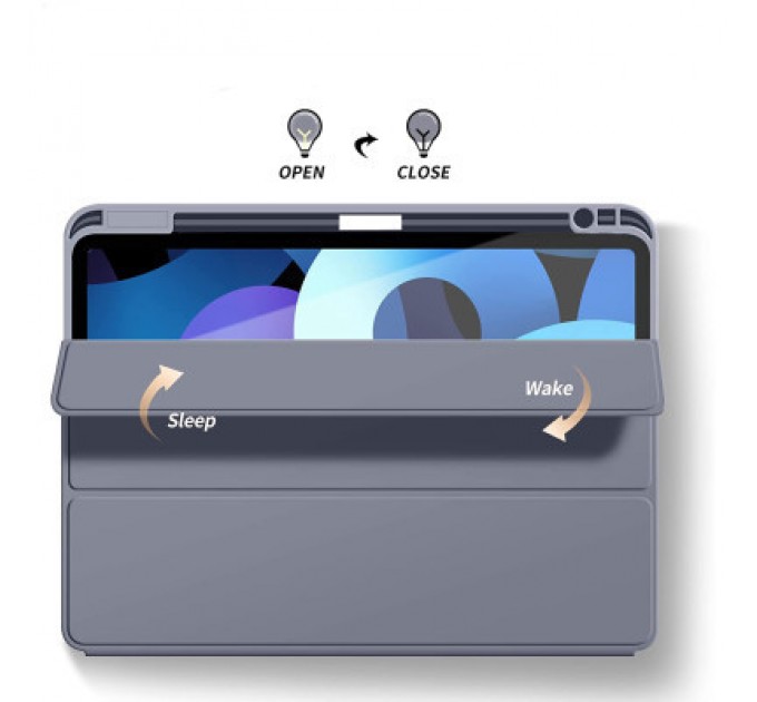 BeCover Чохол до планшета BeCover Tri Fold Hard TPU Apple iPad Air 11" M2 2024 Purple (711404)