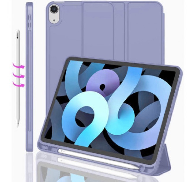 BeCover Чохол до планшета BeCover Tri Fold Hard TPU Apple iPad Air 11" M2 2024 Purple (711404)