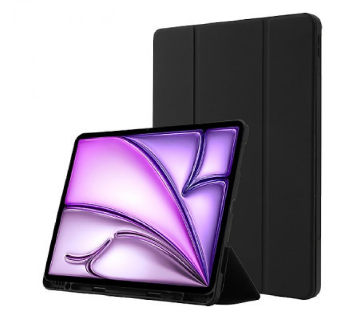 BeCover Чохол до планшета BeCover Tri Fold Hard TPU Apple iPad Air 13" M2 2024 Black (711466)
