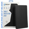 BeCover Чохол до планшета BeCover Tri Fold Hard TPU Apple iPad Air 13" M2 2024 Black (711466)