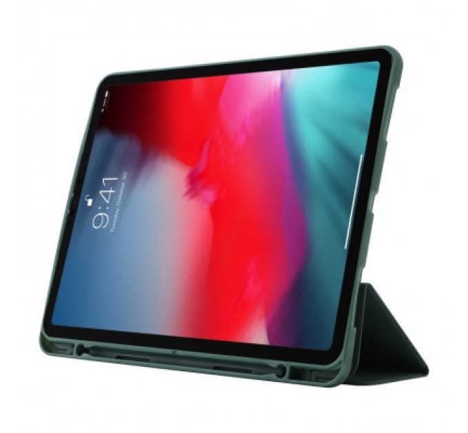 BeCover Чохол до планшета BeCover Tri Fold Hard TPU Apple iPad Air 13" M2 2024 Dark Green (711467)