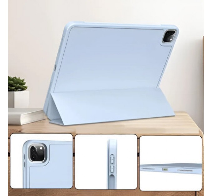 BeCover Чохол до планшета BeCover Tri Fold Hard TPU Apple iPad Pro 11 2020/2021/2022 Light Blue (711112)