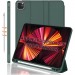 BeCover Чохол до планшета BeCover Tri Fold Hard TPU Apple iPad Pro 12.9 2020/2021/2022 Dark Green (711116)