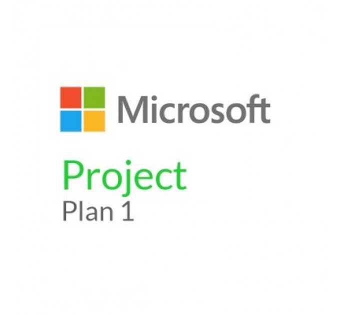 Microsoft Офісний додаток Microsoft Project Plan 1 P1Y Annual License (CFQ7TTC0HDB1_0002_P1Y_A)