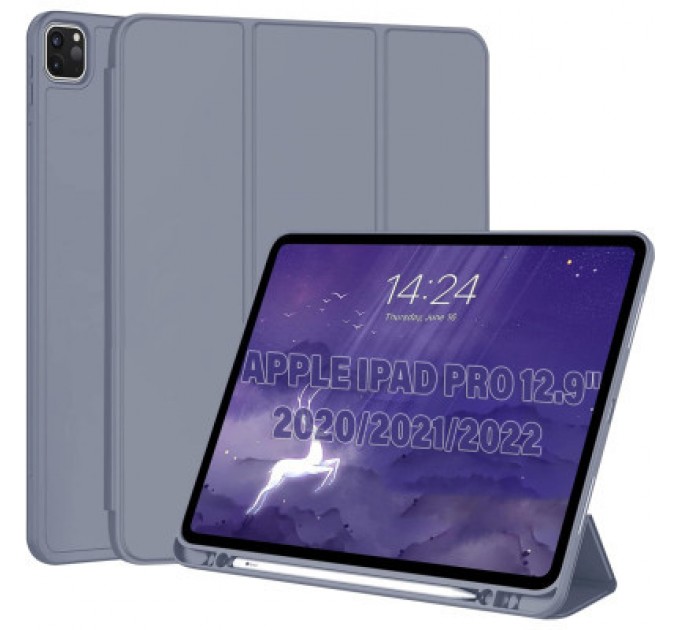 BeCover Чохол до планшета BeCover Tri Fold Hard TPU Apple iPad Pro 12.9 2020/2021/2022 Purple (711117)