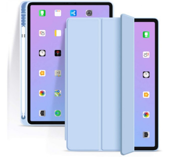 BeCover Чохол до планшета BeCover Tri Fold Hard TPU Apple iPad Air 4 10.9 2020/2022 Light Blue (706752) (706752)