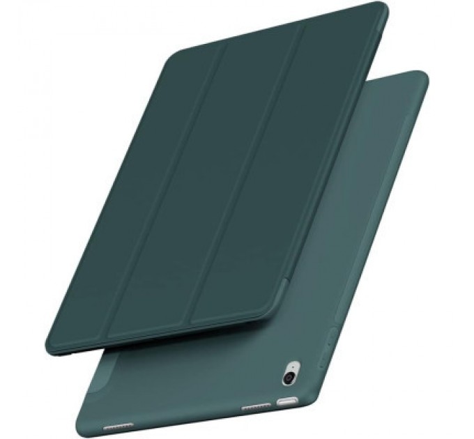 BeCover Чохол до планшета BeCover Tri Fold Soft TPU Silicone Apple iPad Air (4/5) 2020/2022 10.9" Dark Green (711130)