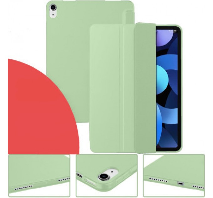 BeCover Чохол до планшета BeCover Tri Fold Soft TPU Silicone Apple iPad Air (4/5) 2020/2022 10.9" Green (711131)