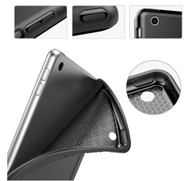 BeCover Чохол до планшета BeCover Tri Fold Soft TPU Silicone Apple iPad Air 11" M2 2024 Black (711405)