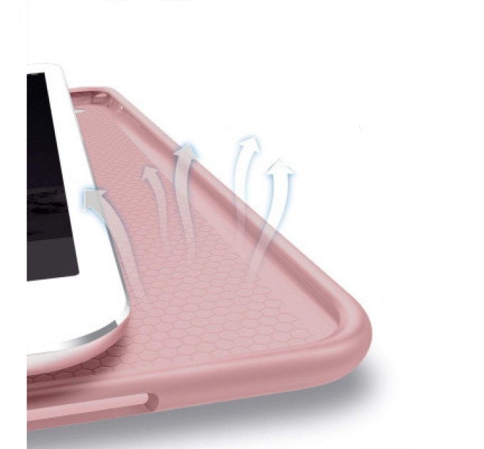 BeCover Чохол до планшета BeCover Tri Fold Soft TPU Silicone Apple iPad Air 11" M2 2024 Pink (711410)