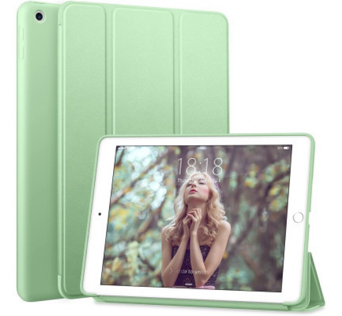 BeCover Чохол до планшета BeCover Tri Fold Soft TPU Silicone Apple iPad Air 4 10.9 2020/2021 Green (706871) (706871)