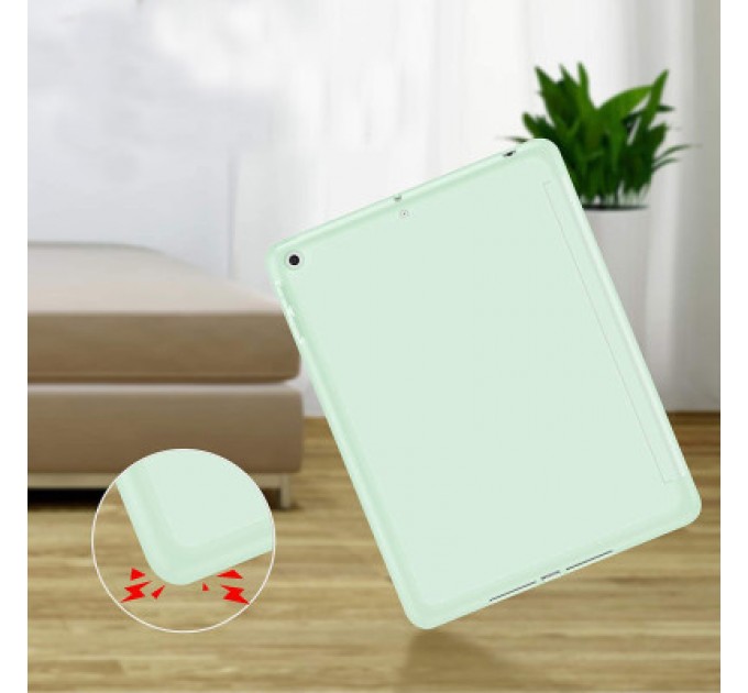 BeCover Чохол до планшета BeCover Tri Fold Soft TPU Silicone Apple iPad Air 4 10.9 2020/2021 Green (706871) (706871)