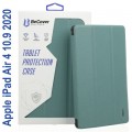 BeCover Чохол до планшета BeCover Tri Fold Soft TPU Silicone Apple iPad Air 4 10.9 2020/2021 Green (706871) (706871)