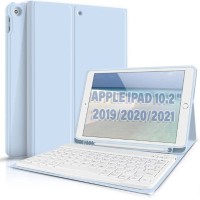 Чохол до планшета BeCover Keyboard Apple iPad 10.2 2019/2020/2021 Light Blue (711136)